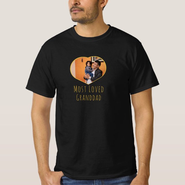 Most loved Granddad T-Shirt (Front)