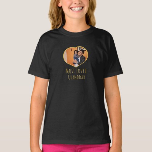 Most loved Granddad T_Shirt