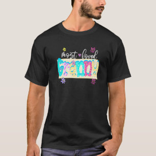 Most Loved Granny Happy Mothers Day T-Shirt