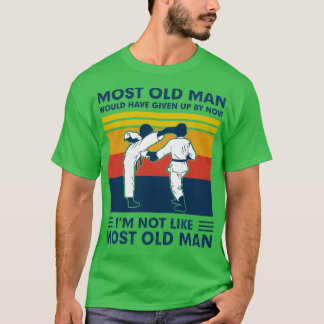 Most Old Man Funny Jiu Jitsu Lover T-Shirt