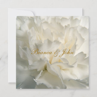 Most Popular and Elegant White Wedding Invitation