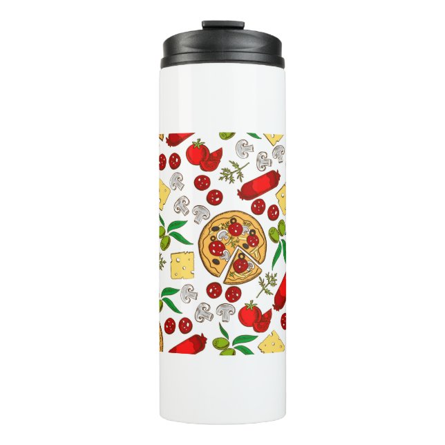 Most Popular Italian Foods & Dishes, Risotto, Piz Thermal Tumbler (Front)