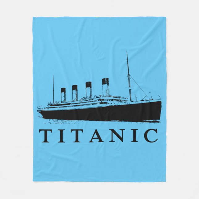 Most popular ship fleece blanket (Front)