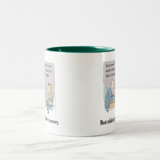 Most reliable sign of economic recovery mug | Zazzle