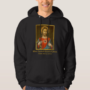 Most Sacred Heart Of Jesus Catholic Religious Hoodie