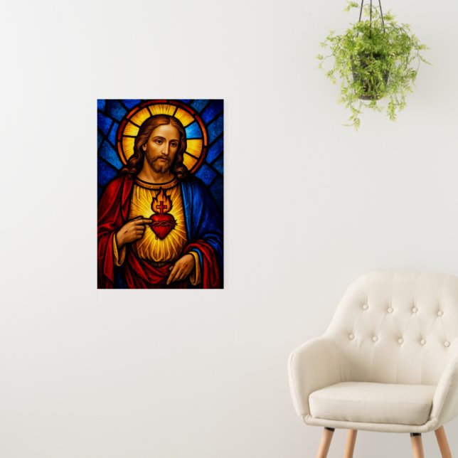 Most Sacred Heart of Jesus Foam Board (In Situ (Wall))