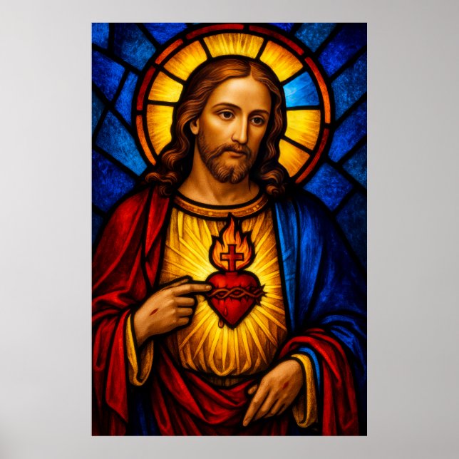 Most Sacred Heart of Jesus Poster (Front)