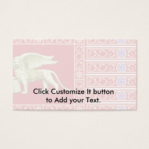Most Serene Republic Of Venice, Italy Business Card Templates