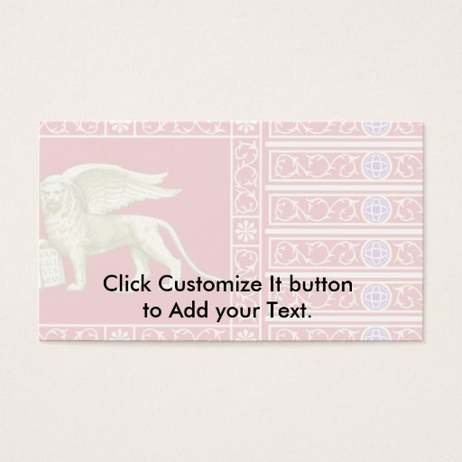 Customizable Most Serene Republic Of Venice, Italy Business Card Templates