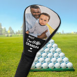 Most Tee-Riffic GRANDPA Personalized Golfer Photo Golf Head Cover<br><div class="desc">Most Tee-Riffic Grandpa! ... Two of your favorite things, golf and your grandkids ! Now you can take them with you as you play 18 holes . Customize these golf head covers with your grandchild's favorite photo and name. Great gift to all golf granddads and golf lovers, dads from the...</div>