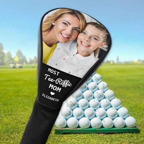 Most Tee_Riffic MOM Personalized Golfer Photo Golf Head Cover