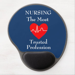 Most Trusted Profession Nurse Gel Mousepad