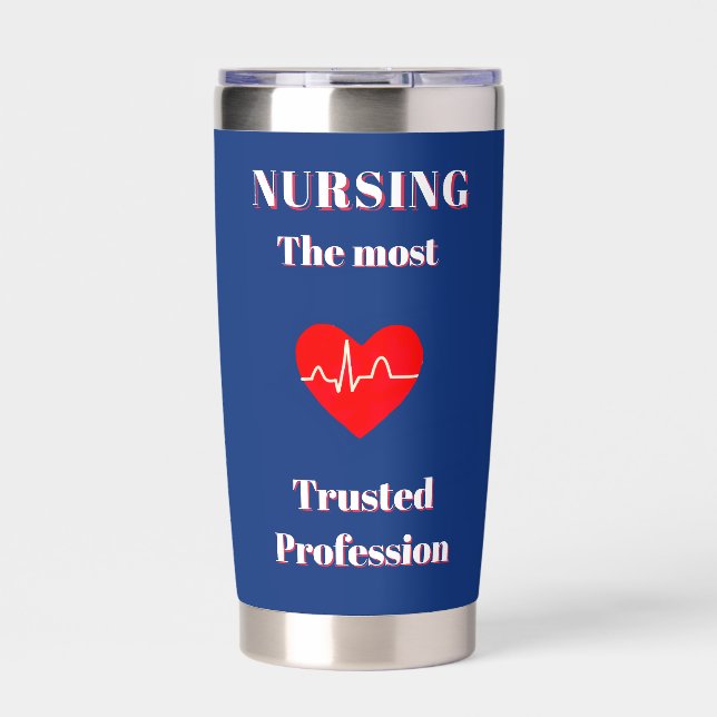 Most Trusted Profession Thermal Tumbler  (Front)