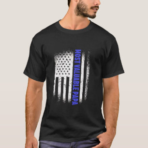 Most Valuable Papa Dad Fathers Day T-Shirt