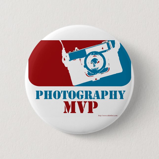 Most Valuable Photographer Pinback Button (Front)