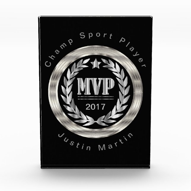 Most Valuable Player Award (Front)