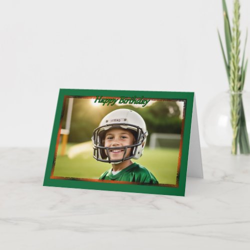 Most Valuable Player Boys Birthday Card