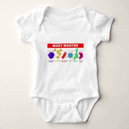 Most Wanted Baby Bodysuit