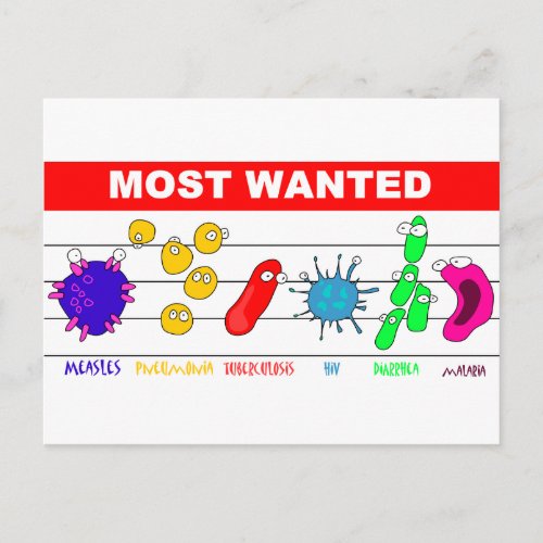 Most Wanted Postcard