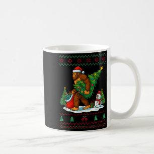 Most Wonderful Christmas Bigfoot Christmas Tree Li Coffee Mug