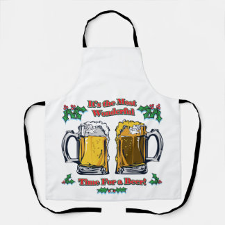 Most Wonderful Time for a Beer Apron