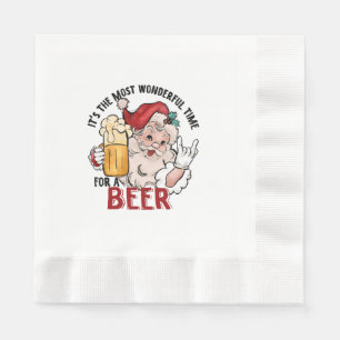 Most Wonderful Time for a Beer Napkins