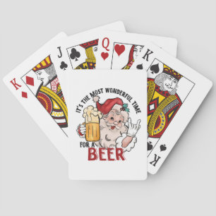 Most Wonderful Time for a Beer Poker Cards