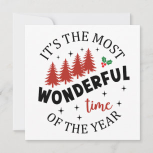 Most Wonderful Time of The Year Christmas-69991 Invitation
