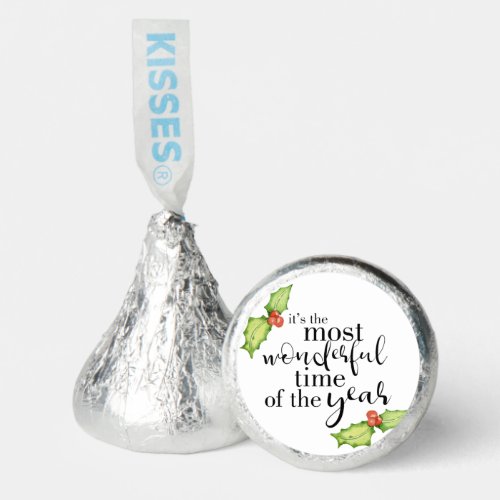 Most Wonderful Time of the Year Family Photo  Hersheys Kisses