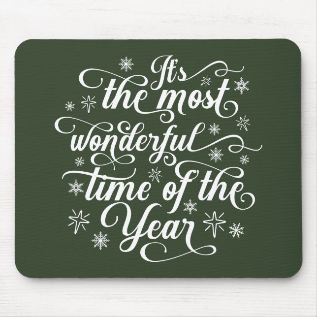 Most Wonderful Time of the Year | Mousepad (Front)