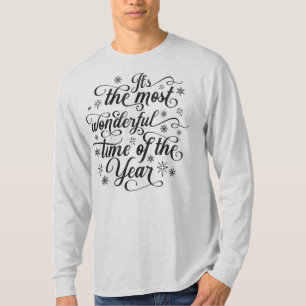 Most Wonderful Time of the Year Sleeve Shirt