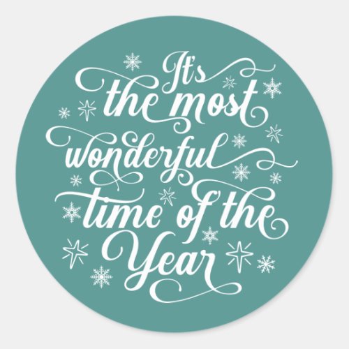 Most Wonderful Time of the Year  Sticker