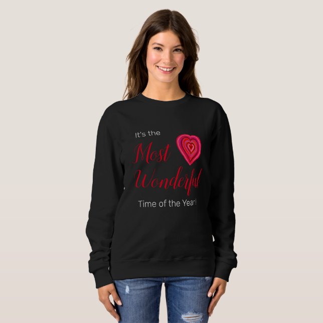 Most wonderful time of the year sweatshirt (Front Full)