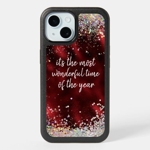 Most Wonderful Time of Year Christmas iPhone 15 Case
