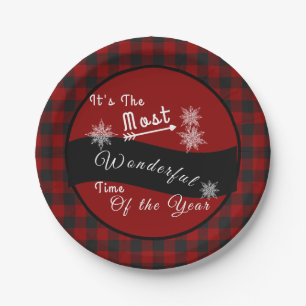 Most Wonderful time Paper Plates