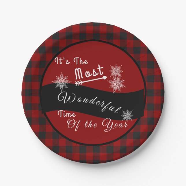 Most Wonderful time Paper Plates (Front)