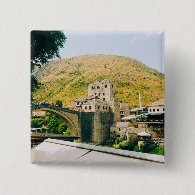 Mostar - Bosnia and herzegovina Button (Front)