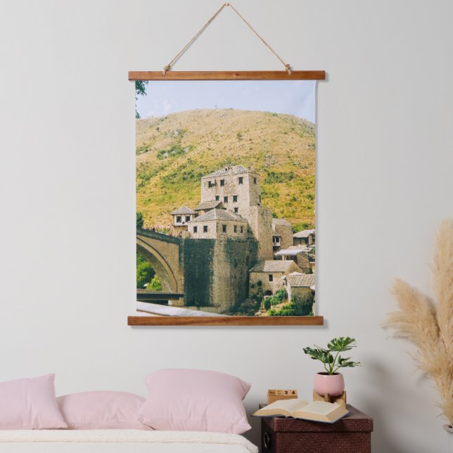 Mostar - Bosnia and herzegovina Hanging Tapestry (Bedroom)