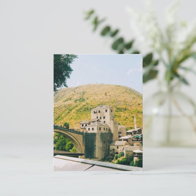 Mostar - Bosnia and herzegovina Holiday Postcard (Standing Front)
