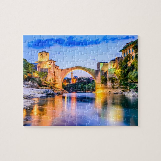 Mostar Bosnia and Herzegovina Jigsaw Puzzle (Horizontal)