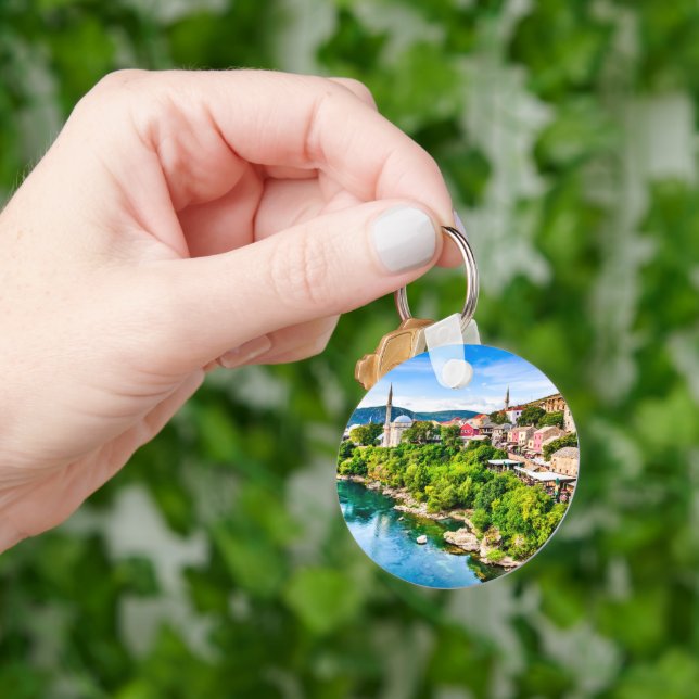 Mostar Bosnia and Herzegovina Keychain (Hand)
