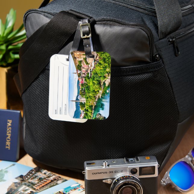 Mostar Bosnia and Herzegovina Luggage Tag (Front & Back)