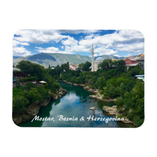 Mostar Bosnia & Herzegovina Magnet with writing
