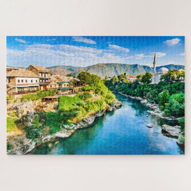 Mostar, Bosnia  Jigsaw Puzzle (Horizontal)