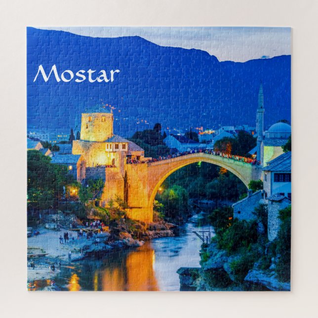 Mostar Jigsaw Puzzle (Vertical)