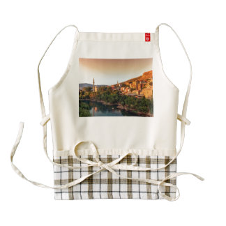 Mostar old city, Bosnia and Herzegovina Zazzle HEART Apron