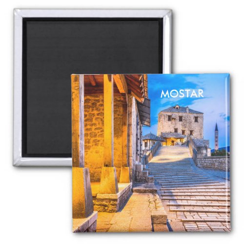 Mostar Old City magnet Bosnia Magnet