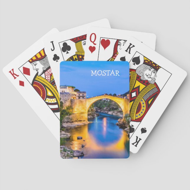 Mostar Poker Cards (Back)