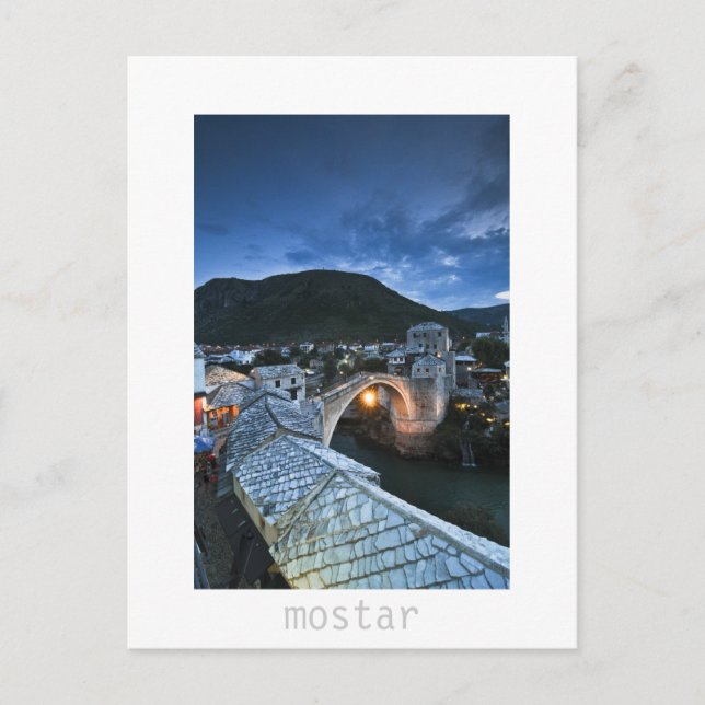 Mostar Postcard (Front)