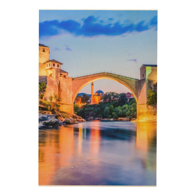 Mostar Wood Wall Decor (Front)